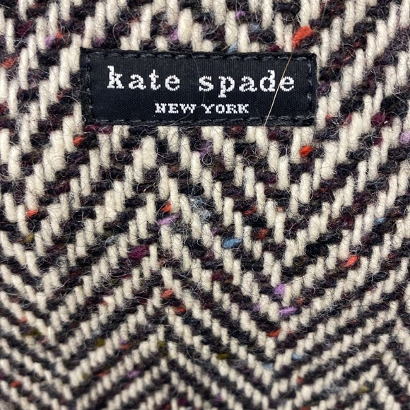 Authentic kate spade houndstooth Madison EUC - Picture 5 of 10